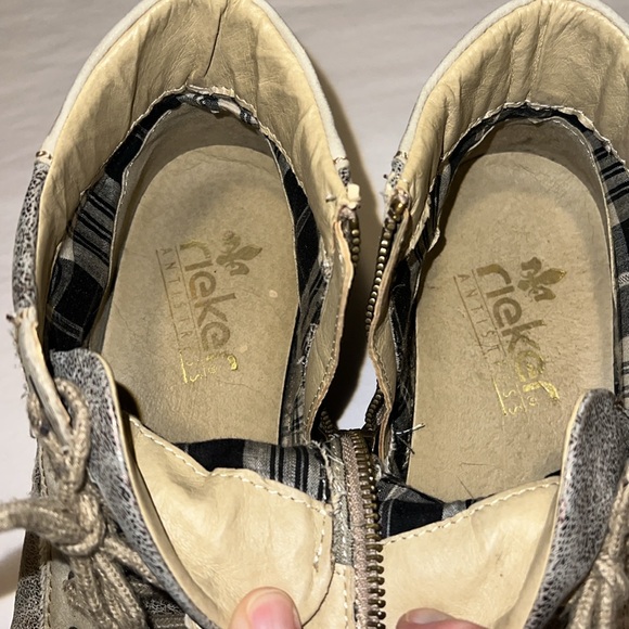 RIEKER HIGH-TOPS GOLDEN GOOSE VIBES (39/8) - Picture 9 of 14